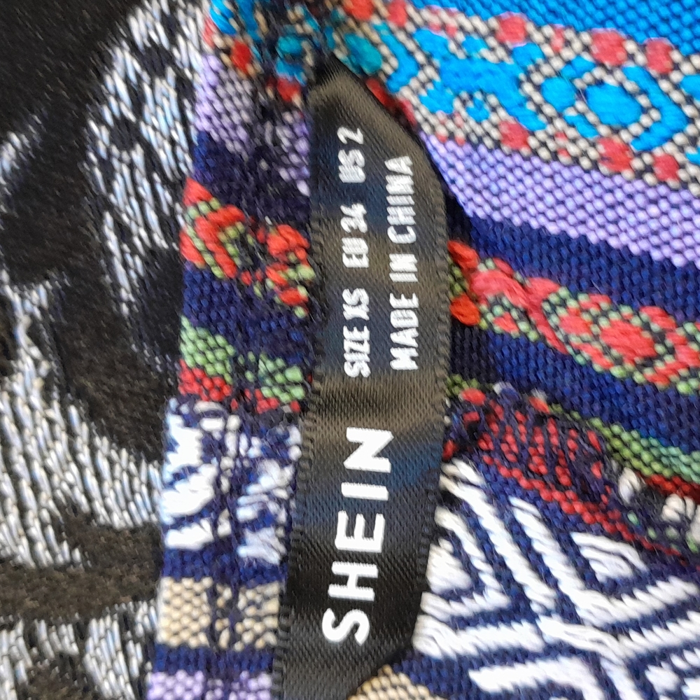 Shein colorful overalls size S - Picture 7 of 9